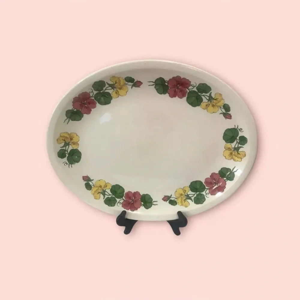 Vintage Shenandoah Ware Nasturtium Platter